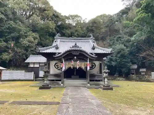 伊曾能神社の本殿・本堂