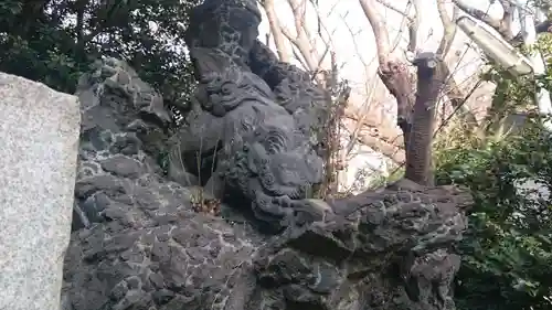 中村八幡宮の狛犬