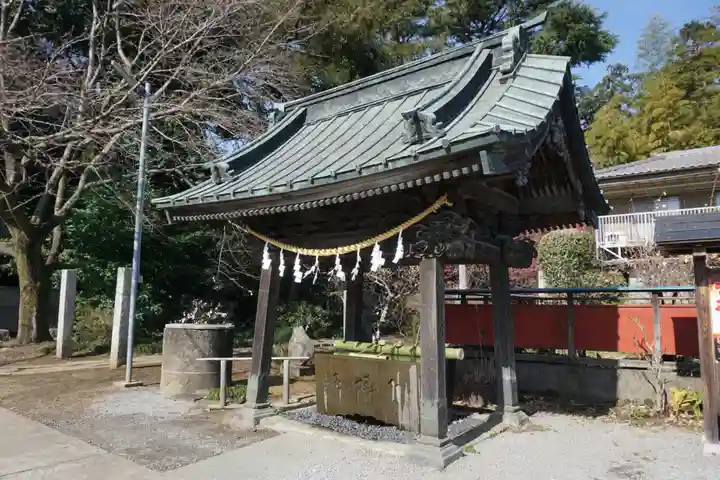 前玉神社の手水舎