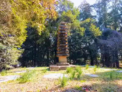 於美阿志神社（檜隈寺跡）の塔
