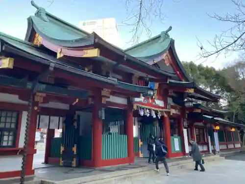 日枝神社の山門・神門