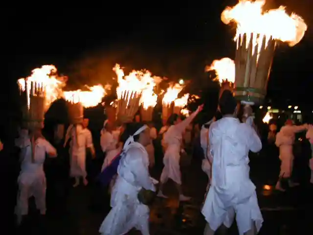 美瑛神社のお祭り