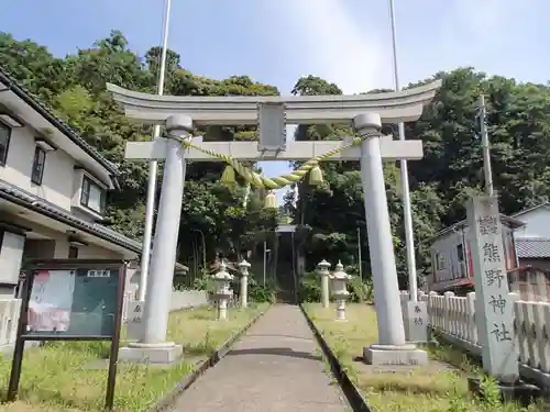 熊野神社の鳥居