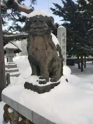 札幌村神社の狛犬