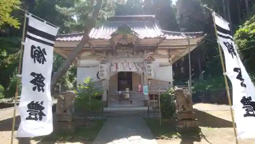 上ノ國八幡宮の本殿