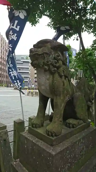 山崎菅原神社の狛犬