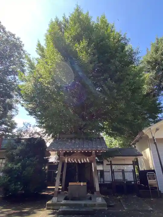 小野神社の手水舎