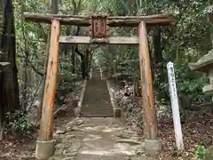 天石門別八倉比売神社の鳥居