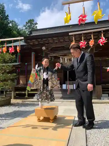 滑川神社 - 仕事と子どもの守り神(福島県)