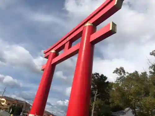 自凝島神社の鳥居