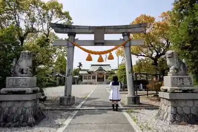今川八幡宮の鳥居