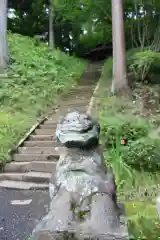 黒石寺の狛犬