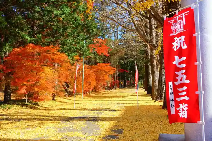 青柳神社の景色