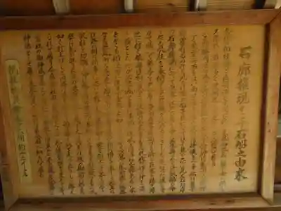 石室神社の歴史