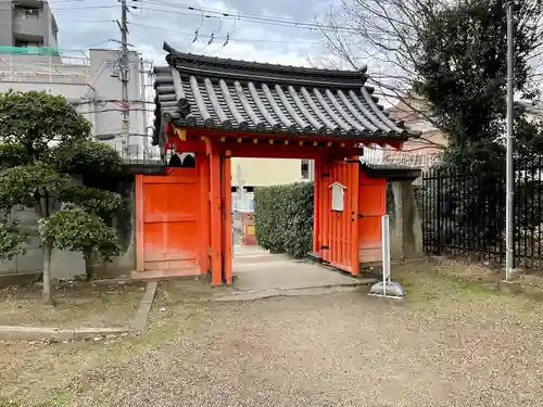 大海神社（住吉大社摂社）の山門