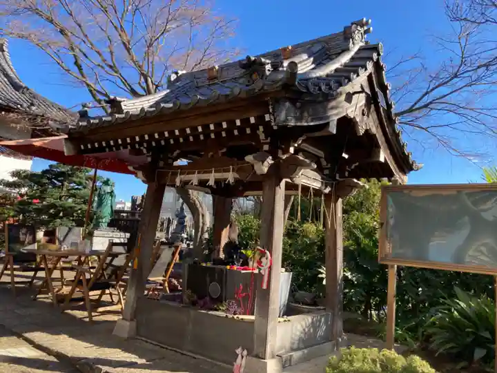 法輪寺の手水舎