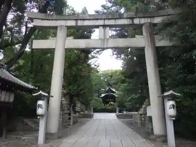 岡崎神社の鳥居