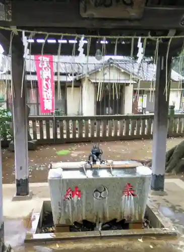 春日神社の手水舎