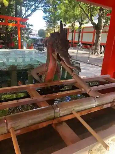 熊野速玉大社の手水舎