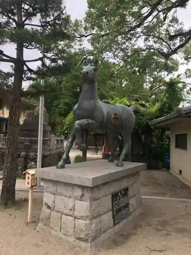 藤森神社の狛犬