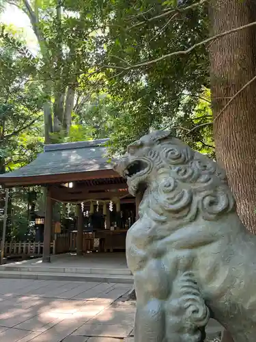 駒木諏訪神社の狛犬