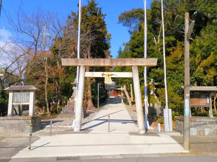 神明社(榎戸神明社)の鳥居