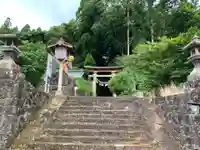 落立神社の鳥居