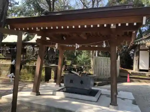 豊浜八幡神社の手水