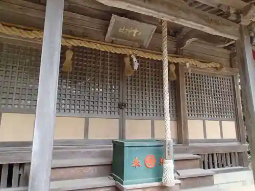 八雲神社の本殿