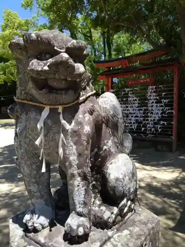 唐津神社の狛犬