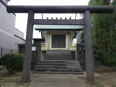 嶺天祖神社の鳥居