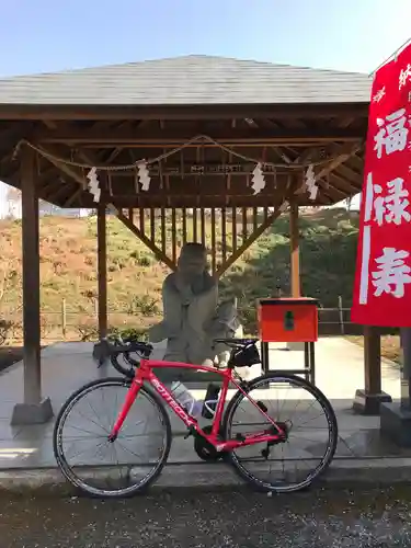 板倉雷電神社の像