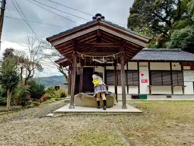 五社神社の手水舎