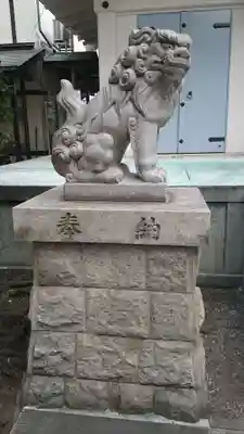 御津八幡宮の狛犬