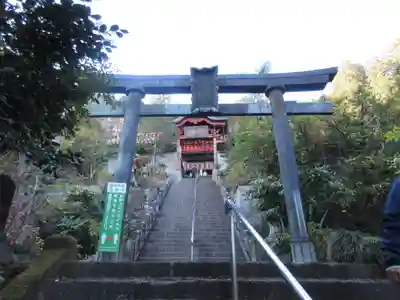 太平山神社の鳥居