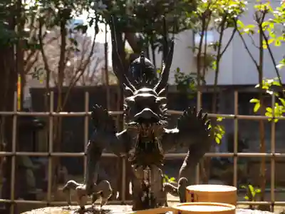 亀戸 香取神社の手水舎