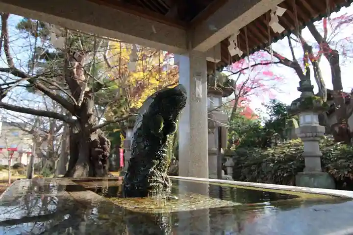 神炊館神社 ⁂奥州須賀川総鎮守⁂の手水舎