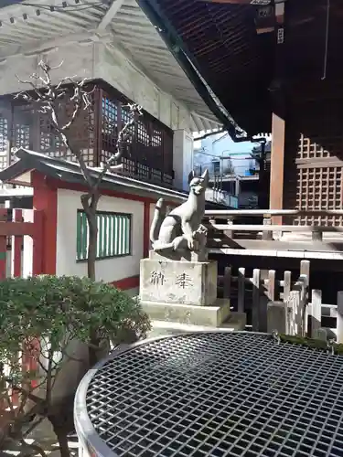 柳森神社の狛犬