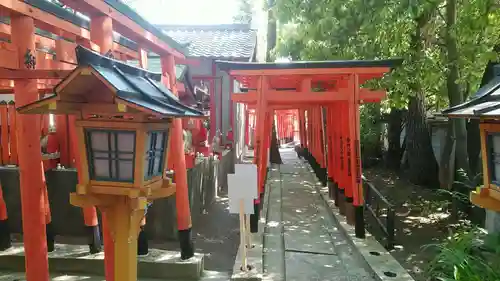 阿部野神社の鳥居