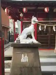 田中稲荷愛宕神社の狛犬