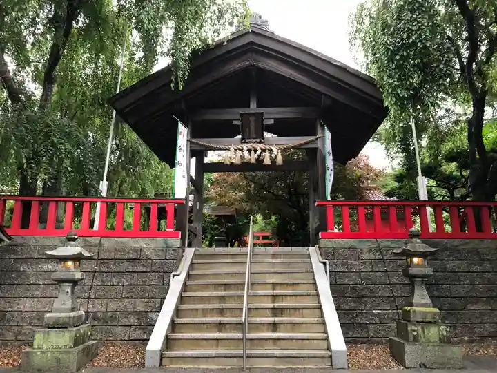 櫻山神社の山門・神門