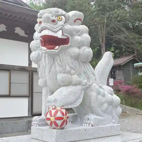 高穂神社の狛犬