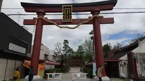 笠間稲荷神社の鳥居