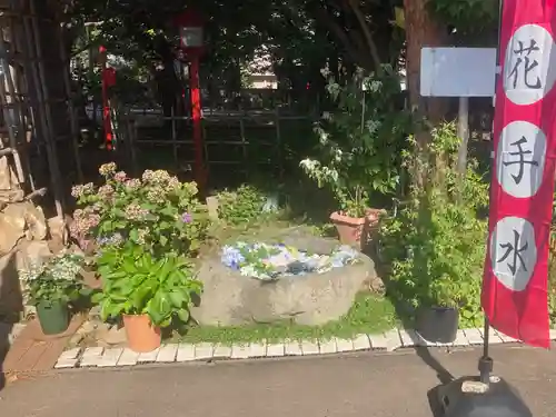 発寒神社の手水