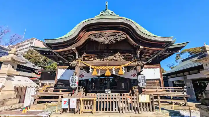 菊田神社の本殿・本堂