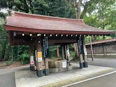 明治神宮の手水舎