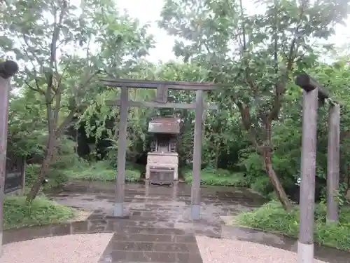 鉄道神社の鳥居