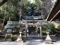 事任八幡宮の鳥居
