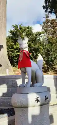 高屋敷稲荷神社の狛犬