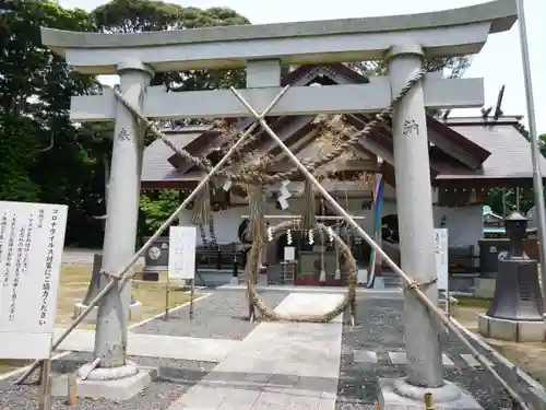 佐波波地祇神社の鳥居